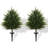 32?Artificial Simulation Cedar Suit Tower Shaped Leaf Fake Tree