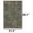 Forest Thicket Botanical Print Area Rug