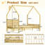 Lit avec 2 tiroirs de rangement Montessori-557545265-557545276