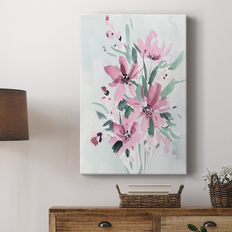 Posy Blooms I - galerie sur mesure, H 18 po x l 12 po