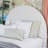 Jodiel Arched Boucle Upholstered Bed Frame-88745854-118914769