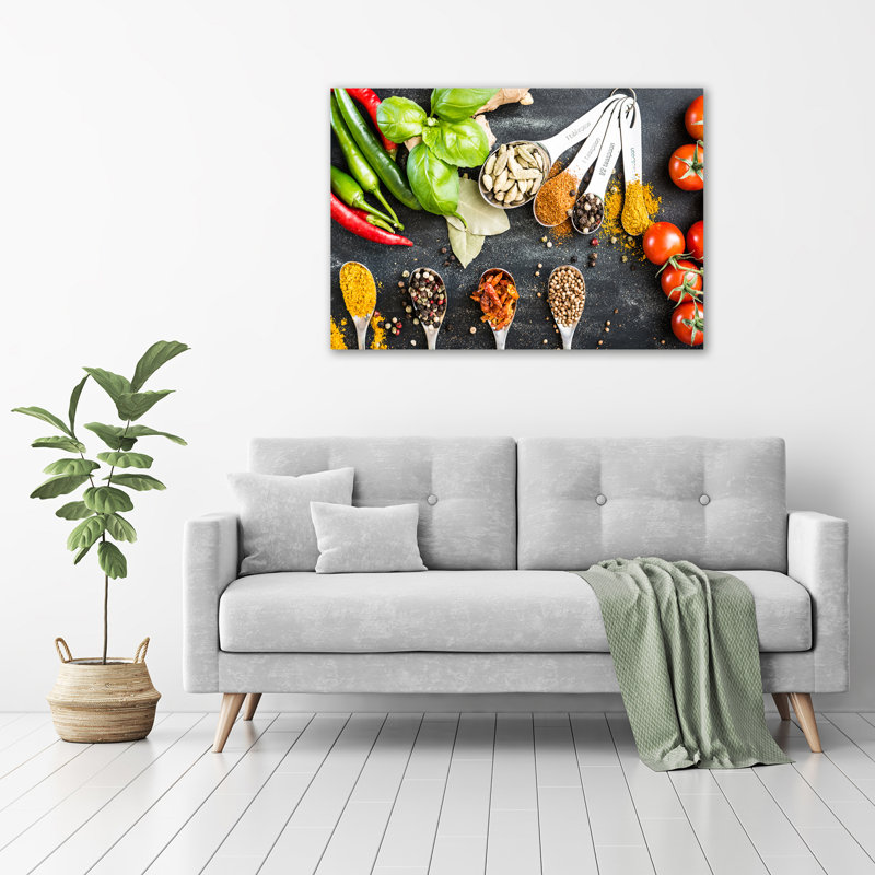 Mix Of Spices - Wrapped Canvas Print