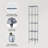 13.8'' W Steel Height -Adjustable Shelving Unit-833047610