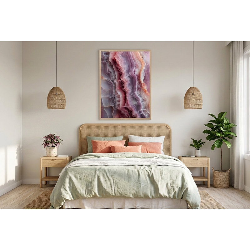 Rose Strata, 20" H x 26" W