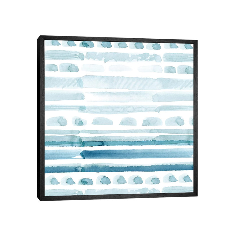 Take Care II by Stephanie Ryan - Painting on Canvas, Black Floater Framed, 45.72cm H x 45.72cm W x 3.81cm D