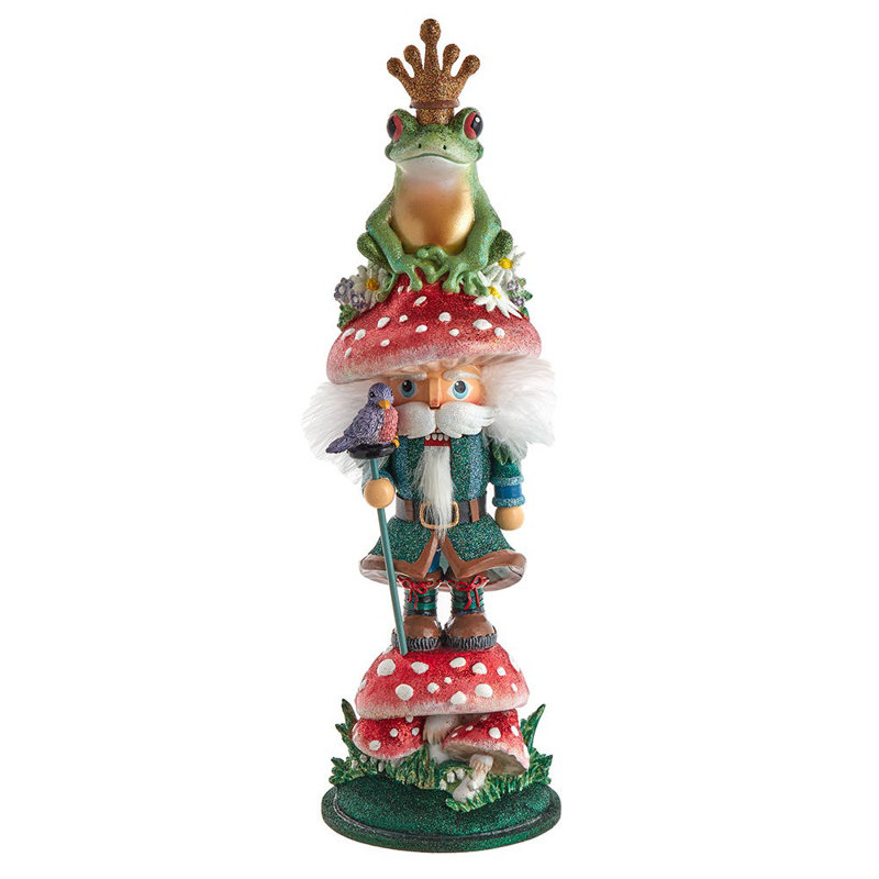 Casse-noisette en bois Kurt Adler, Frog Prince, 16,5 po
