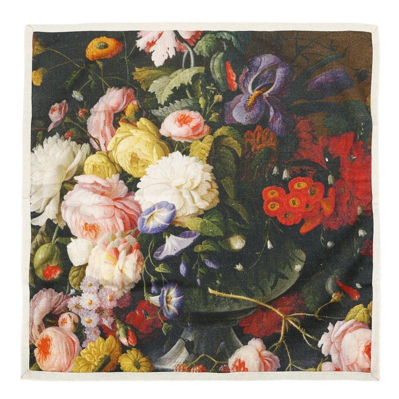 Ensemble de 4 serviettes de table Bouquet