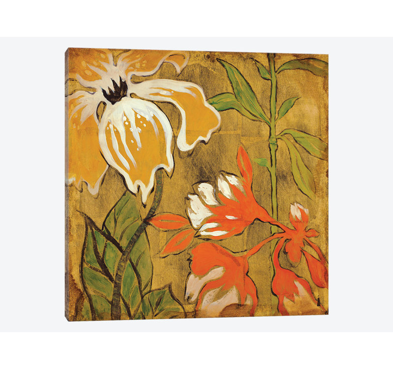 « golden day i », impression sur toile, H 26 po x l 26 po x P 1,5 po, Toile tendue
