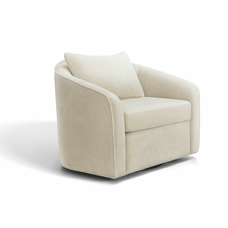 Chaise pivotante Soren, Cream