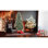 Arbre de Noël 7,5 pi avec 2514 pointes, baies rouges et pommes de pin - Branches PE + PVC enneigées, conception à charnières pour une installation facile, support en métal robuste - Décoration d'arbre de Noël naturelle