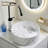 Bathroom Vessel Sink With Faucet, Drain Assembly