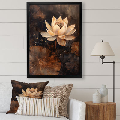 " Rustic Lotus Serenity I "