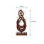 Sculpture en bois sur base Loys