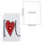 Happy Valentine's Day Kitchen Towel, Absorbent Drying Cloth For Cooking And Baking, 23.6x15.8in Multicolor-1254183089