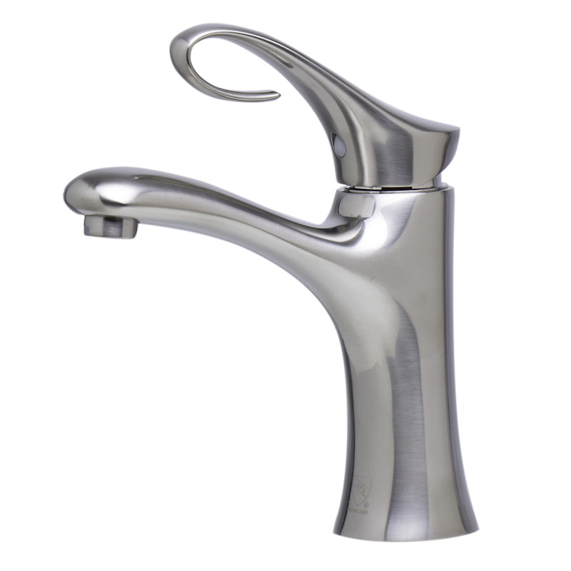 Robinet pour salle de bain, Nickel brossé