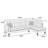 2 Piece Sectional Sofa Set With 2 Accent Pillow-687841345