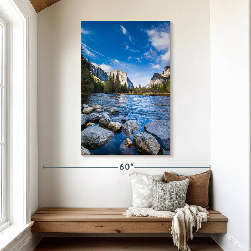 Rivière Alvord à Yosemite, H 48 po x l 32 po