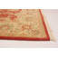 Tapis d’intérieur en laine 4 pi 3 po x 6 pi 4 po à la main one-of-kind-noué la 2010 ushak Arabelle