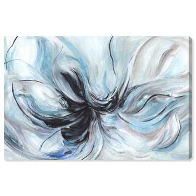 Soft Blues Canvas Modern Abstracts by