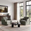 Ensemble de 2 fauteuils en velours Alameda-119399944