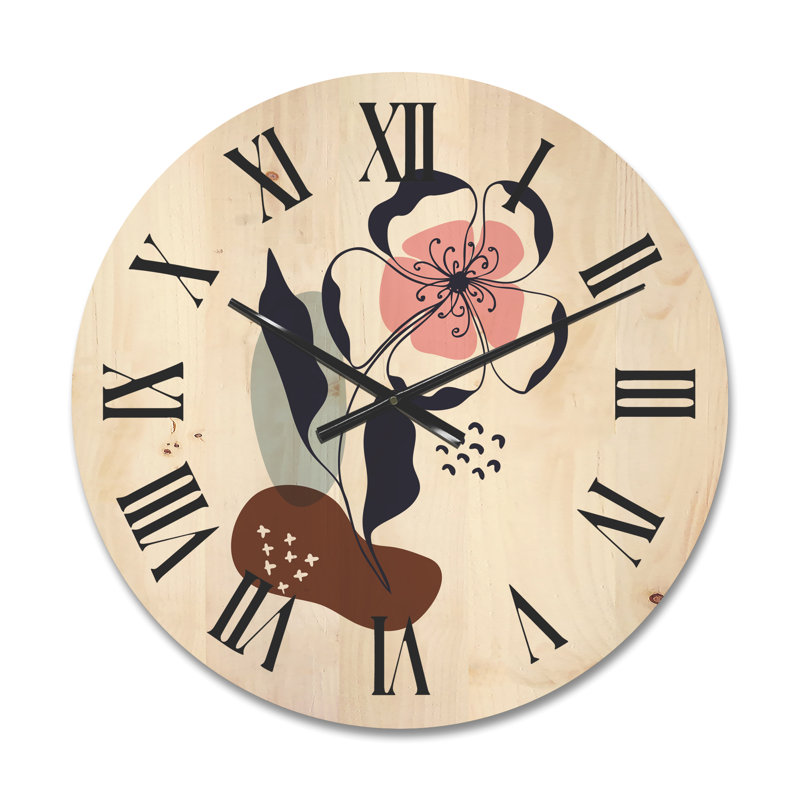 Horloge murale abstraite, Petit