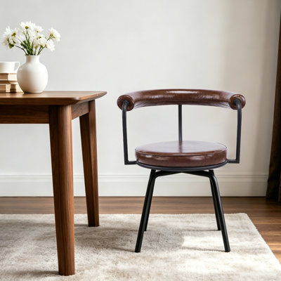 Chaise pivotante rembourrée en polyuréthane Abisan Bauhaus