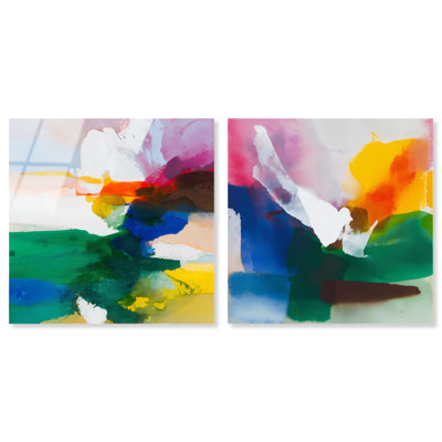 «Rainbow Melt Set», reproduction d'art sur acrylique par Art Remedy