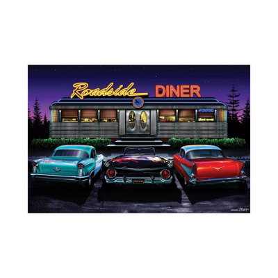 " Roadside Diner I " by Helen Flint