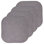 Coussin de chaise en mousse viscoélastique antidérapante 16 po x 16 po Alexis