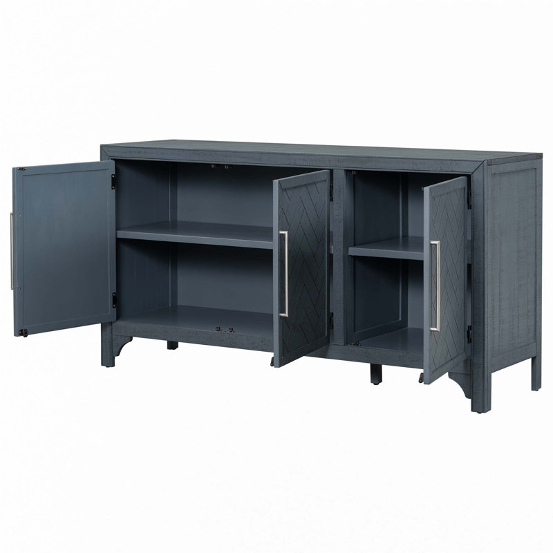 Buffet avec tablettes réglables, Marine