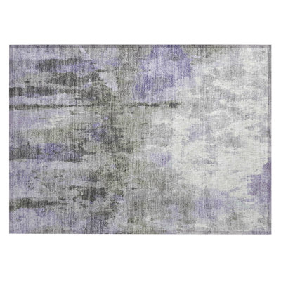 Machine Washable Indoor/Outdoor Pablo ACN2284 Abstract Rug
