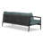 Delaine 83.25'' Wide Powder Coated Aluminum Patio Sofa with Cushions-70110073-70110071