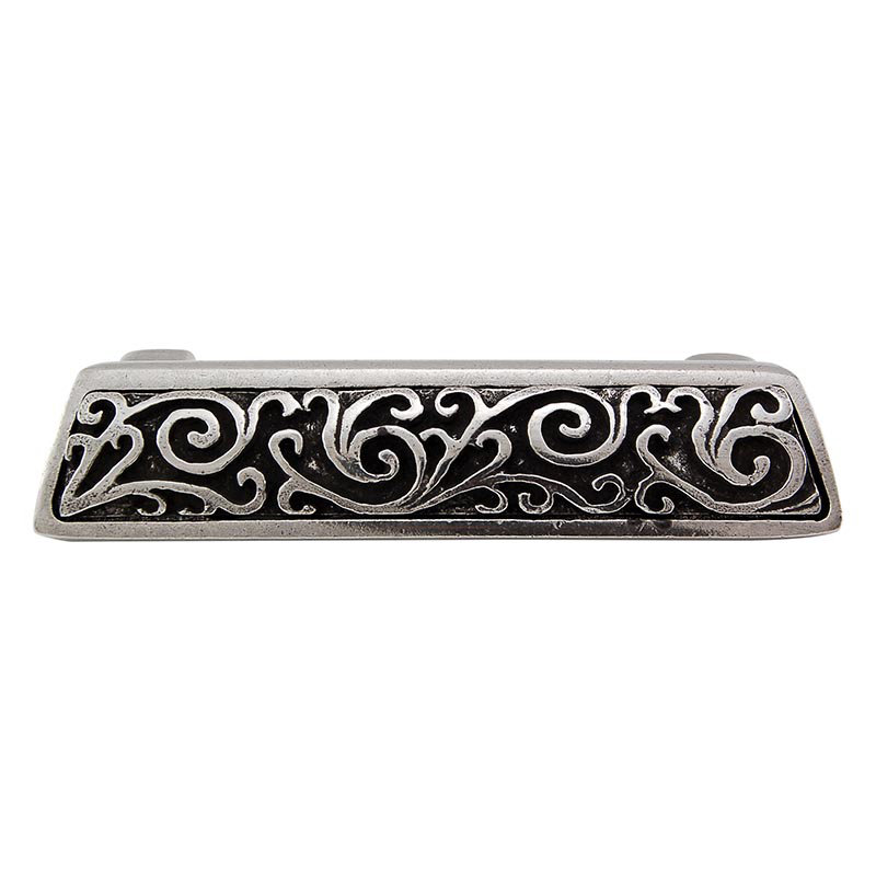 Liscio Finger Pull, Vintage Pewter