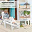 Chaise longue inclinable Elisa