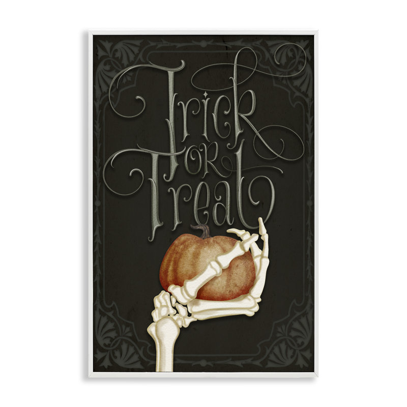 Giclée encadrée à la main «Trick Or Friate» par Nicole Tamarin, H 24 po x l 16 po