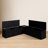 L-shape Storage Bench With Cushioned Seating, For Dining Room, Kitchen, Entryway-1329092072