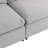 Down Filled Upholstery Convertible Sectional Sofa, L Shaped Couch With Reversible Chaise For Ultimate Comfort And Versatility