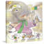«Elephant and Mouses», reproduction sur toile tendue-25597020