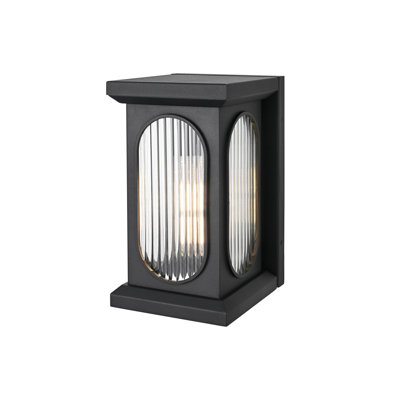 Sevyn Outdoor Wall Sconce in Black