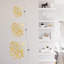 Décoration géométrique murale en forme de cœur géométrique moderne abstrait LOVE-124838362-124838364