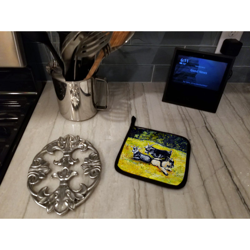 Caroline's Treasures Martin Welch New Artwork Polyester Potholder Set