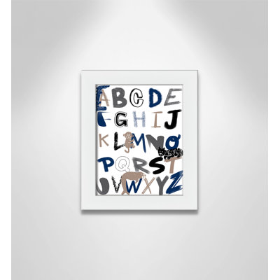 Critter Alphabet 1, impression sur papier