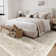 Medallion Non Slip Washable Rug(Cream)
