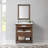 Asellus 31'' Single Bathroom Vanity with Marble Top