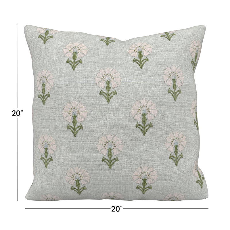 Coussin décoratif intérieur / extérieur Amala Sunbrella®, Mira Celeste