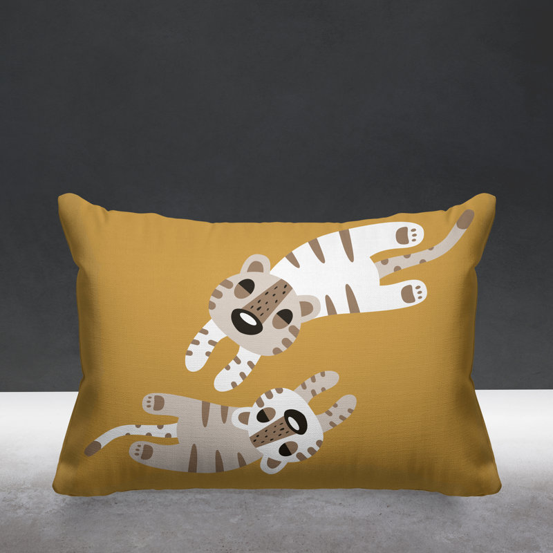 Coussin Jiba, Ocre