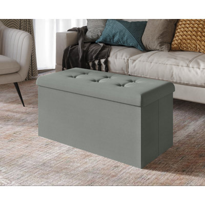 Millett Upholstered Flip Top Storage Bench by Trent Austin Design