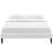 Sharon Bed with Squared Tapered Legs-2047047023-2135992843