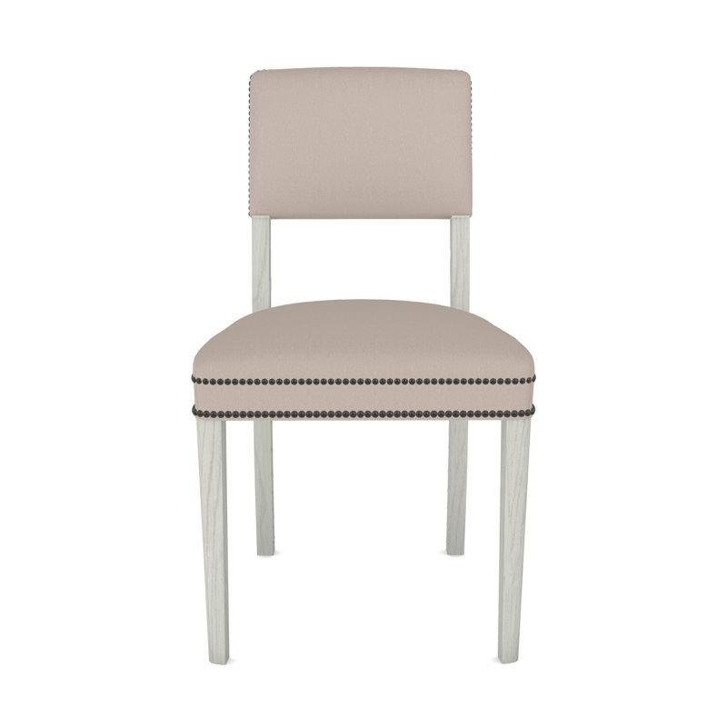 Newton By Michael Weiss Upholstered Dining Chair, Polyester Jiggles Fawn, Casa Blanca