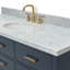 Meuble-lavabo simple 60,25 po avec plateau en quartz Macmullin-2035041310
